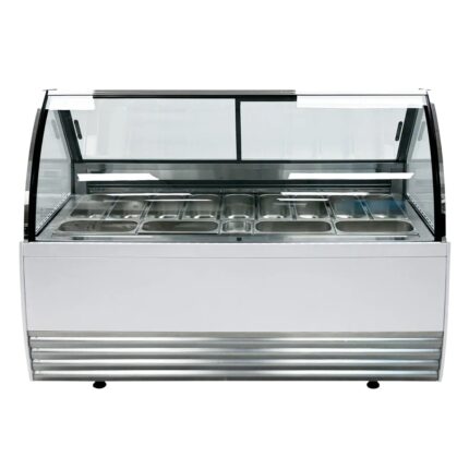 MIGSA Vitrina Exhibidora De Helados De 13 Insertos MIGSA DW-13