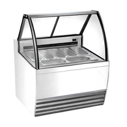 MIGSA Vitrina Exhibidora De Helados De 7 Insertos MIGSA DW-7