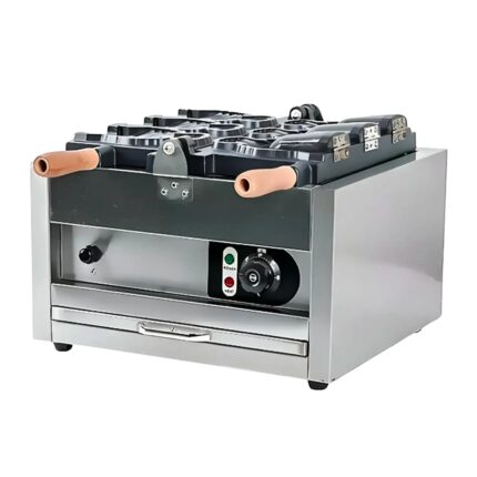 MIGSA Wafflera En Forma De Taiyaky (Forma Cono Para Rellenar) MIGSA WTG-1