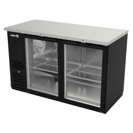 ASBER ABBC-58G HC Refrigerador Contrabarra con 2 Puertas de Cristal - 19 ft³ ASBER