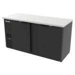 ASBER ABBC-68 HC Refrigerador Contrabarra con 2 Puertas Solidas - 23.3 ft³ ASBER