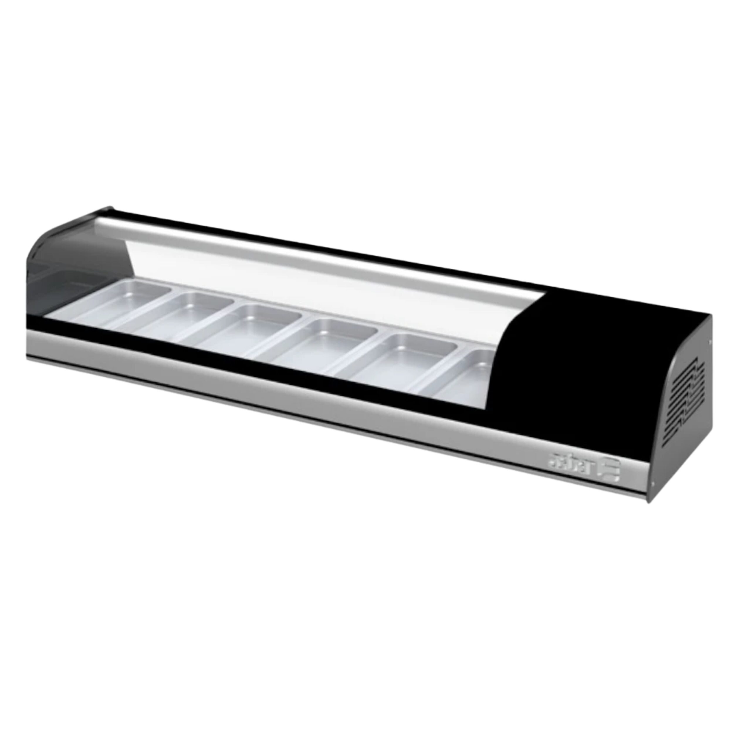 ASBER ACTC-55 HC Vitrina Refrigerada Sobre Mostrador para Tapas ASBER