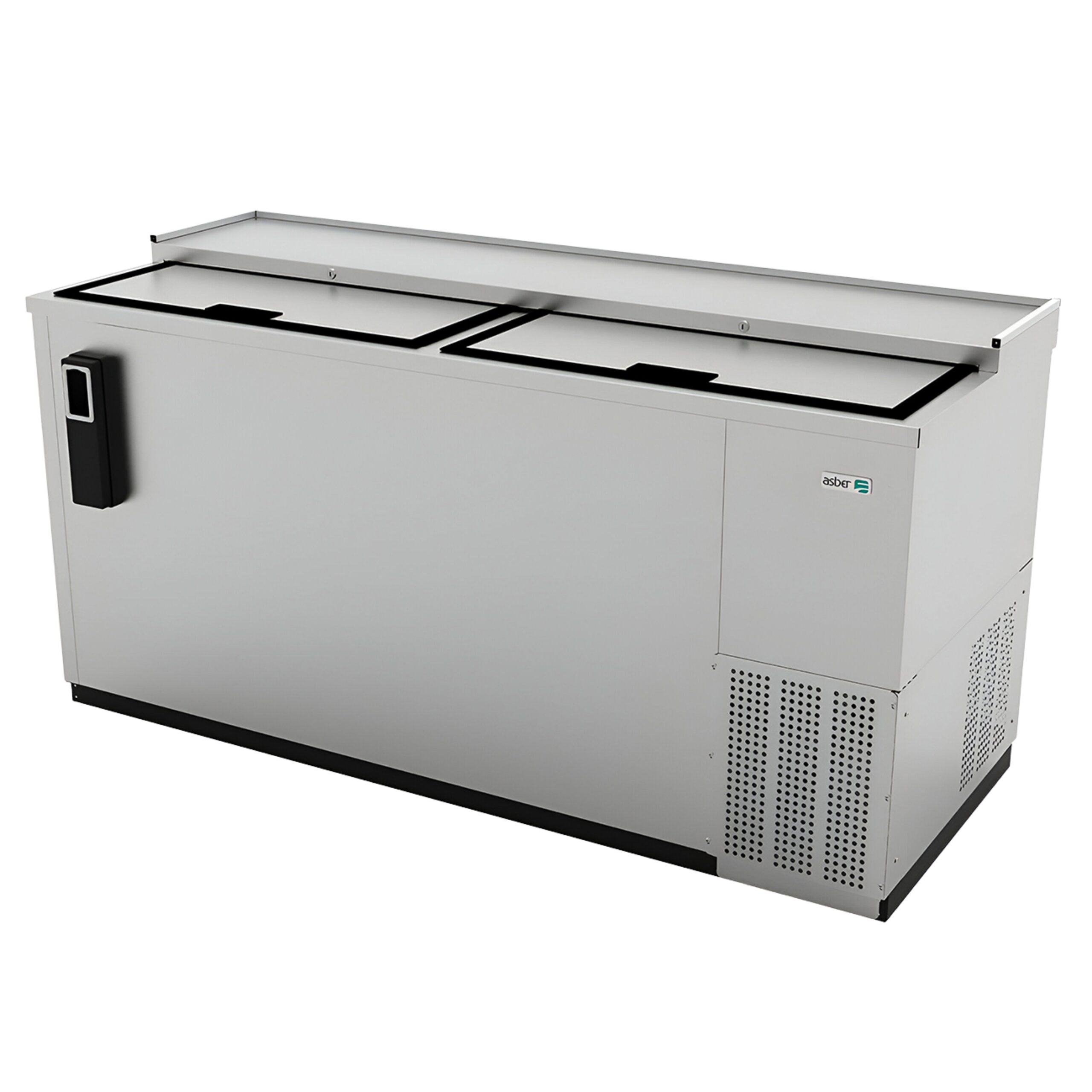 ASBER ADBC-65-S HC Botellero Refrigerado en Acero Inoxidable - 20.9 ft³ ASBER