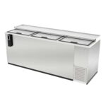 ASBER ADBC-80-S HC Botellero Refrigerado en Acero Inoxidable - 25.7 ft³ ASBER