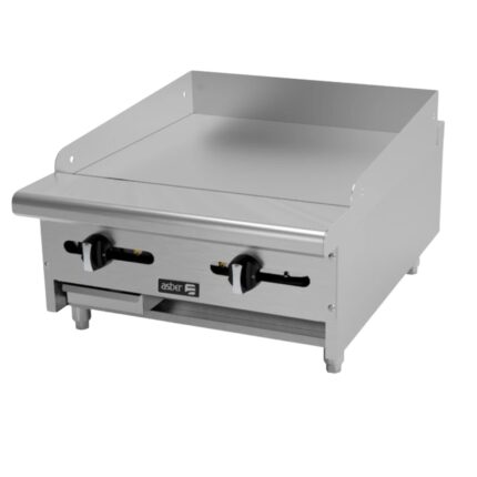 ASBER AEMG-24-H Plancha Lisa a Gas con Placa de 34” ASBER