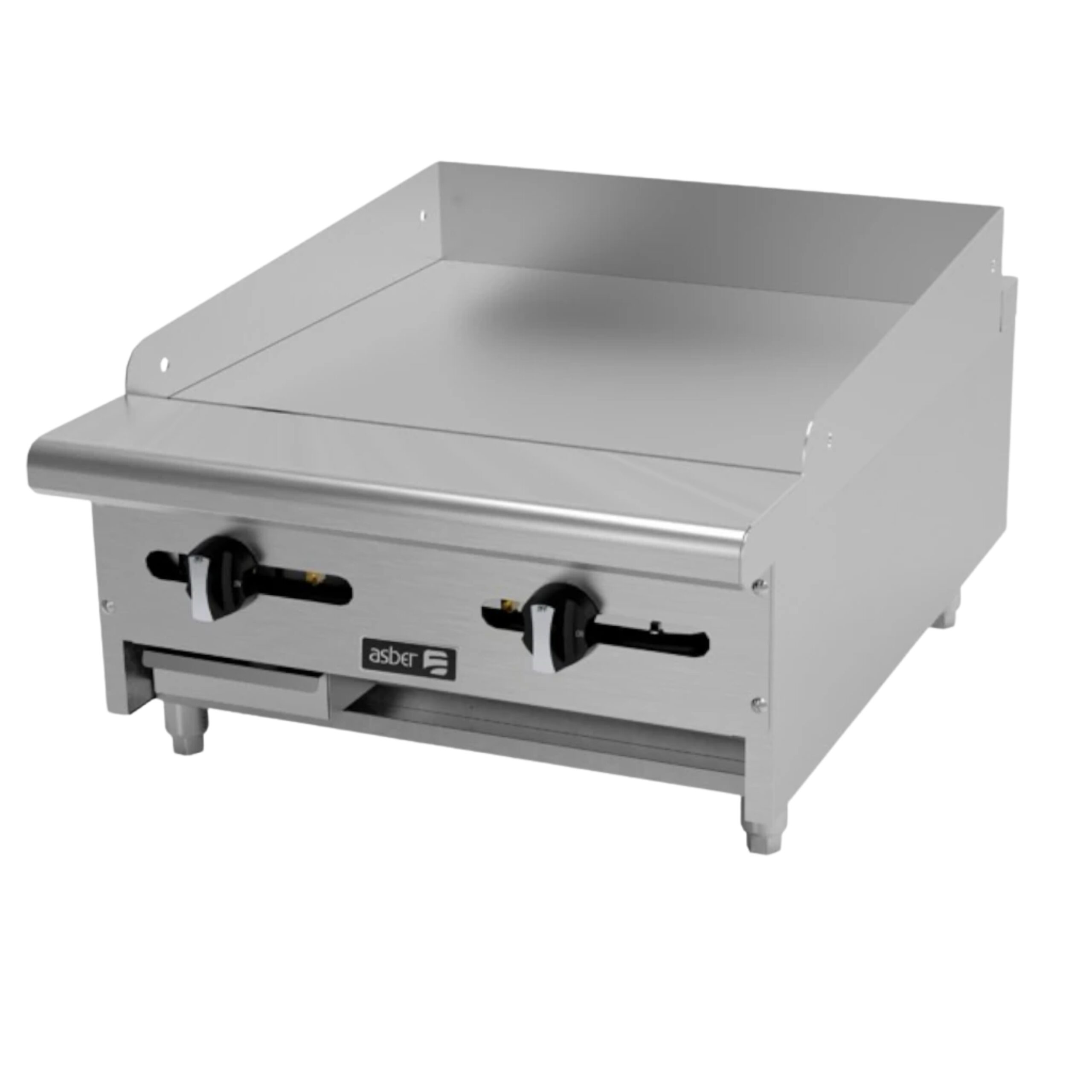 ASBER AEMG-24-H Plancha Lisa a Gas con Placa de 34” ASBER