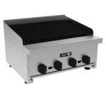 ASBER AERB-24 Asador a Gas con 4 Quemadores - Radiante ASBER