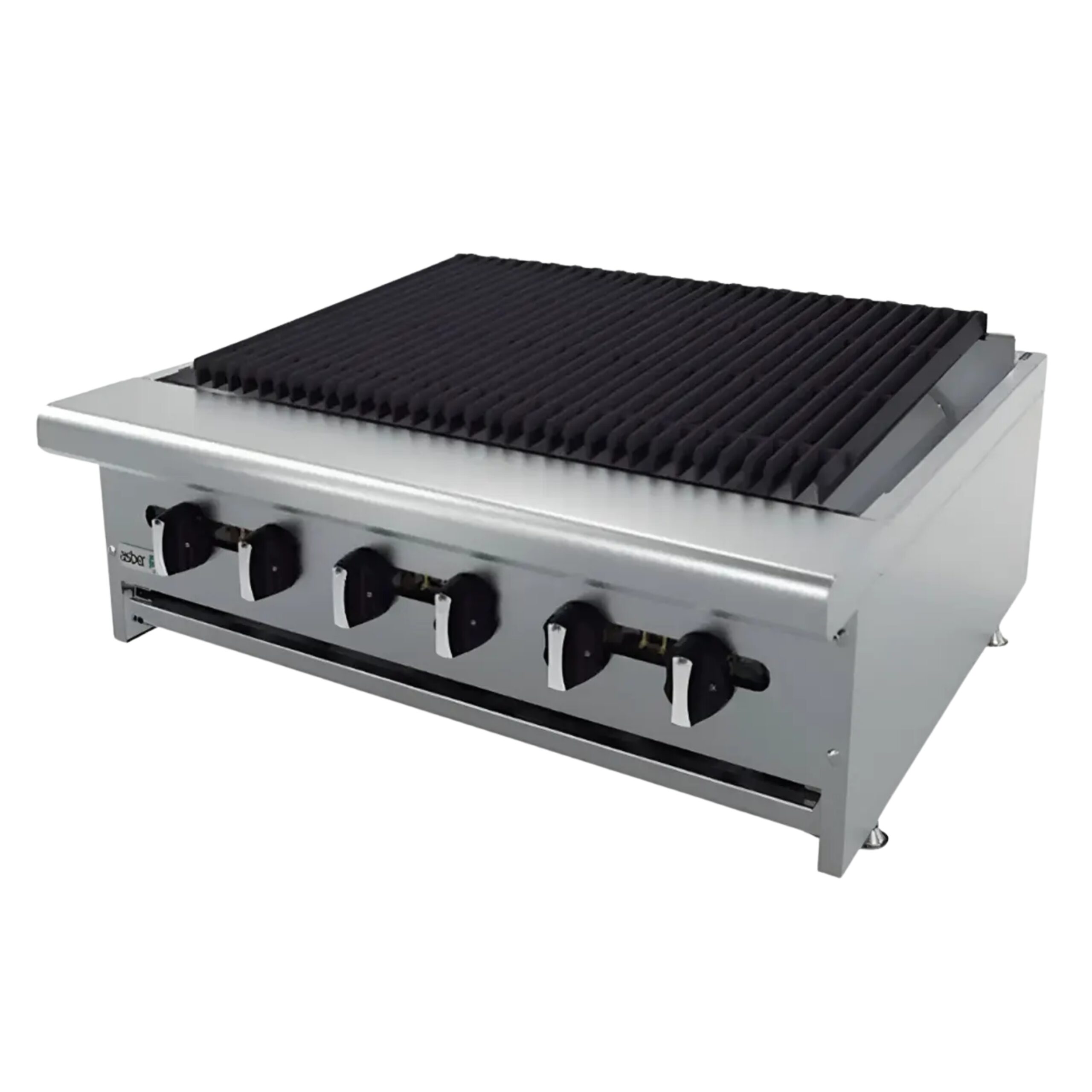 ASBER AERB-36 Asador a Gas con 6 Quemadores - Radiante ASBER
