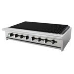 ASBER AERB-48 Asador a Gas con 8 Quemadores - Radiante ASBER