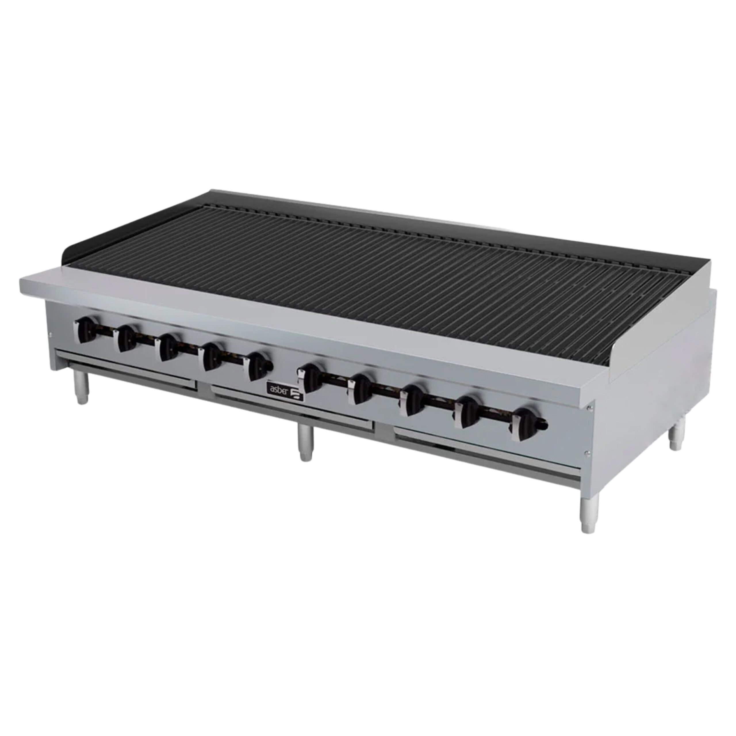 ASBER AERB-60 Asador a Gas con 10 Quemadores - Radiante ASBER