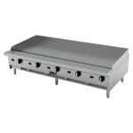 ASBER AETG-72-H Plancha Lisa Termostática a Gas con Placa de 1” ASBER