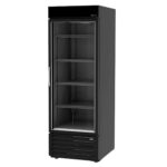 ASBER AFM-17 HC Congelador Vertical de 1 Puerta de Cristal de 17 ft³ ASBER