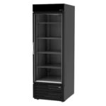 ASBER AFMD-23 HC Congelador Vertical de 1 Puerta de Cristal de 23 ft³ ASBER
