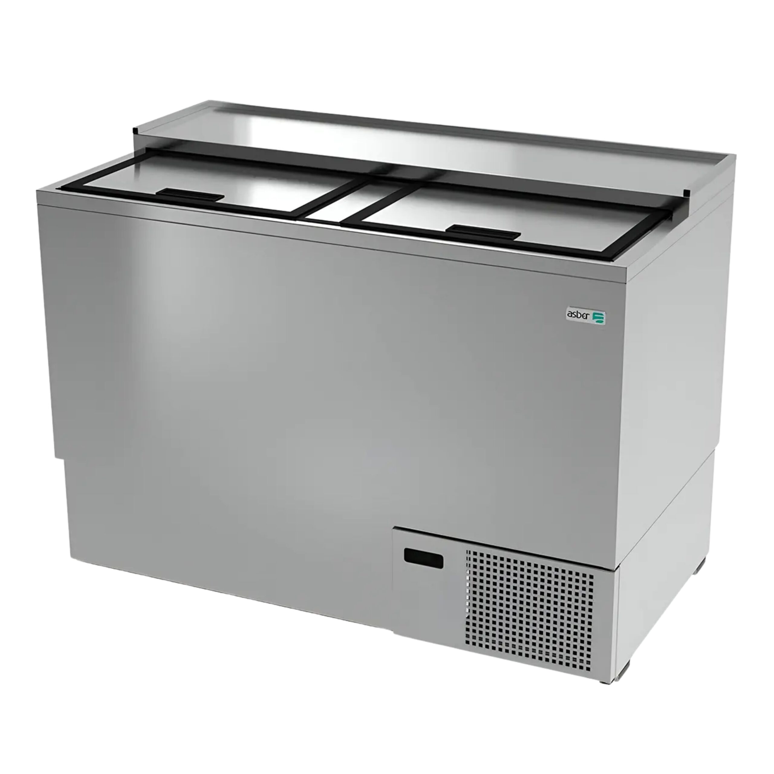 ASBER AGF-50-S HC Glass Froster en Acero Inoxidable - 231 Tarros (10 oz.) ASBER