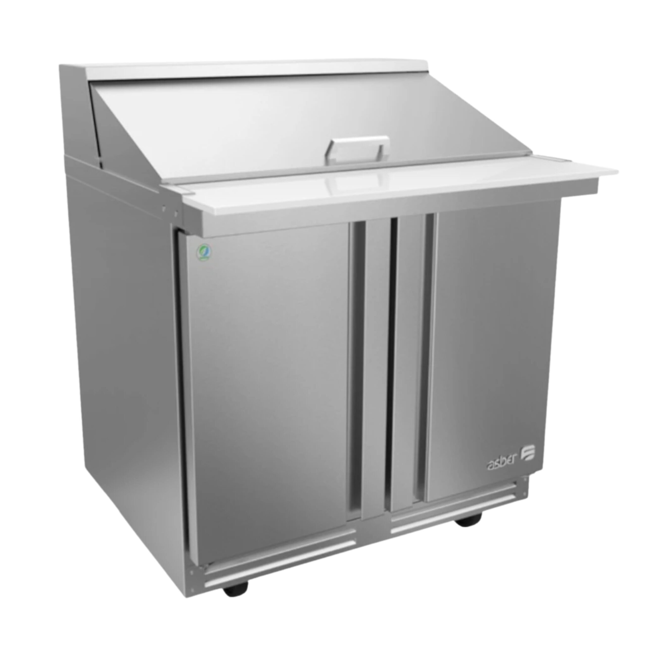 ASBER APTM-36-15 P HC Mesa Refrigerada de Preparación Mega-Top 15 Insertos Premium ASBER