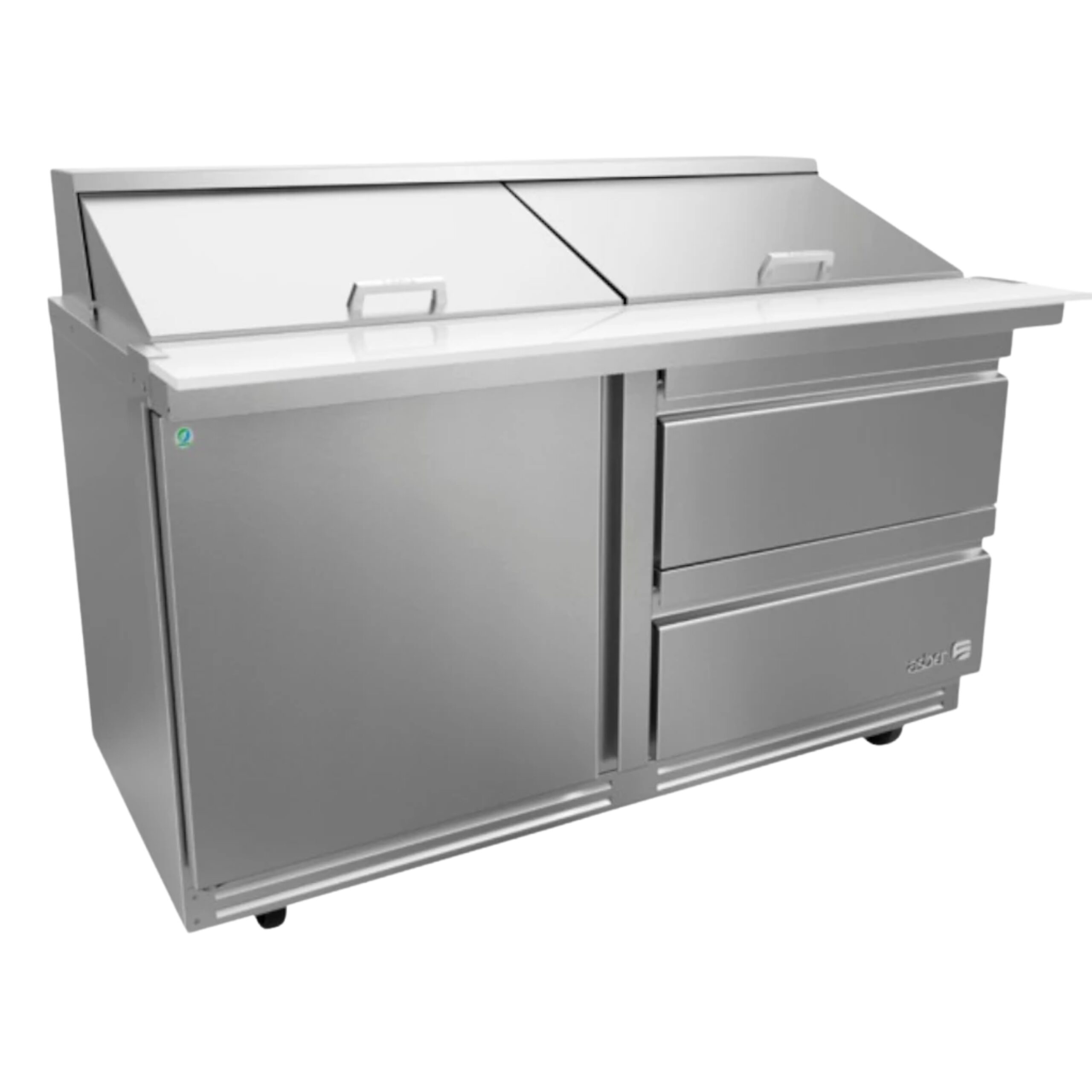 ASBER APTM-60-24-D2 P HC Mesa Refrigerada de Preparación Mega-Top con 1 Puerta + 2 Cajones Premium ASBER ASBER APTM-60-24-D2 P HC Mesa Refrigerada de Preparación Mega-Top con 1 Puerta + 2 Cajones Premium ASBER