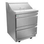 ASBER APTS-27-8-D2 P HC Mesa Refrigerada Para Ensaladas con 2 Cajones - 2 + 6 Insertos Premium ASBER