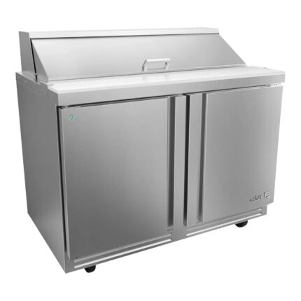 ASBER APTS-48-12-D2 P HC Mesa Refrigerada Para Ensaladas con 1 Puerta + 2 Cajones Premium ASBER