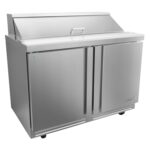 ASBER APTS-48-12 P HC Mesa Refrigerada Para Ensaladas 12 Insertos GN-16 Premium ASBER