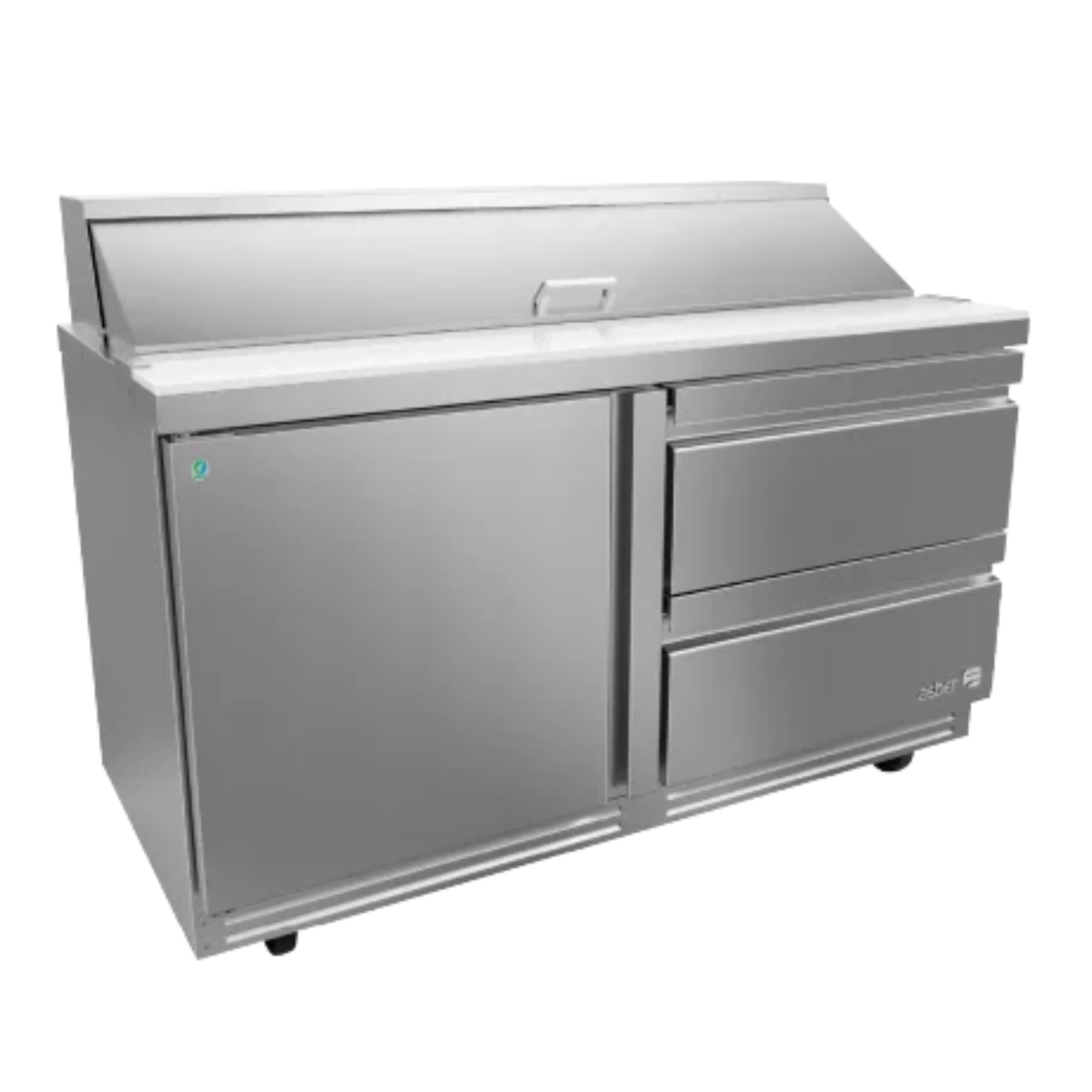ASBER APTS-60-16-D2 P HC Mesa Refrigerada Para Ensaladas con 1 Puerta + 2 Cajones Premium ASBER