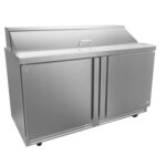 ASBER APTS-60-16 P HC Mesa Refrigerada Para Ensaladas 16 Insertos GN-16 Premium ASBER