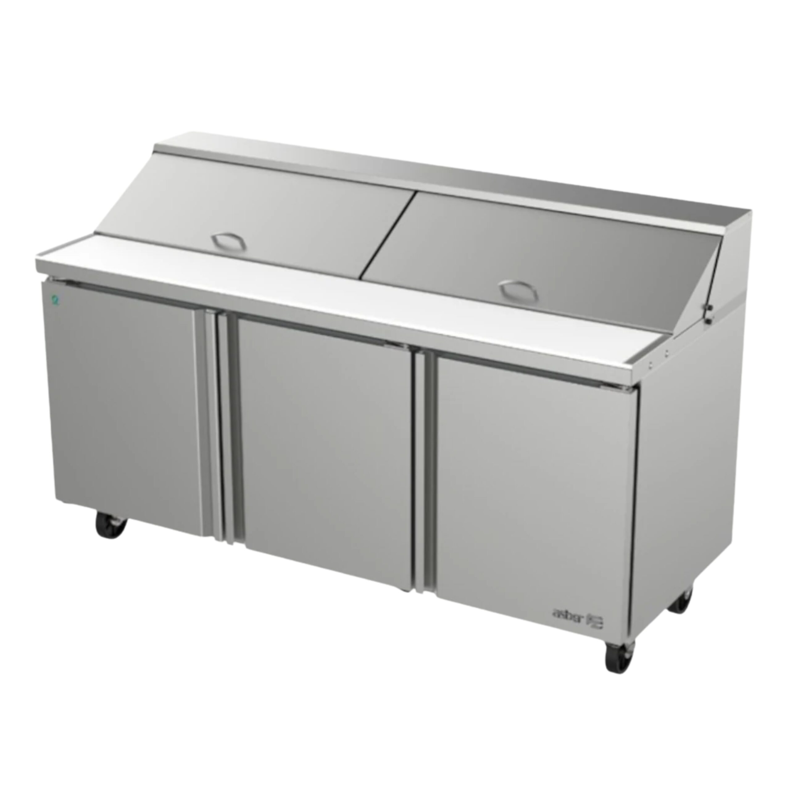 ASBER APTS-72-18 HC Mesa Refrigerada Para Ensaladas de 18 Insertos GN-16 ASBER