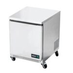 ASBER AUTF-27 P HC Mesa Congelada Bajo Mostrador de 9.5 ft³ Premium ASBER