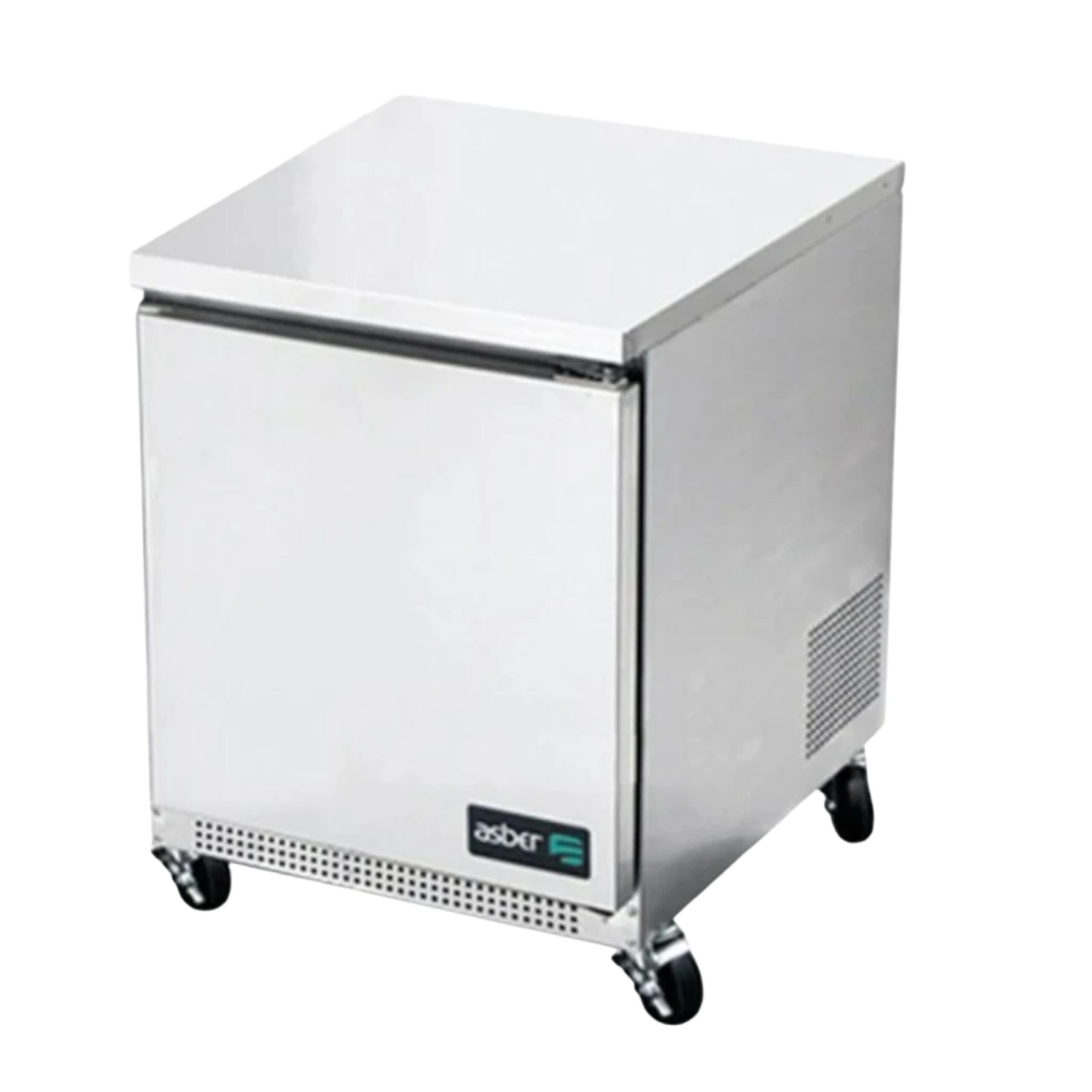 ASBER AUTF-27 P HC Mesa Congelada Bajo Mostrador de 9.5 ft³ Premium ASBER