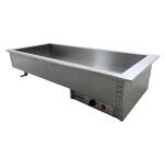 ASBER DBM-411-S-W Baño María Eléctrico - 4 Insertos GN ASBER