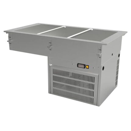 ASBER DRFB-311 HC Tina-Cuba Refrigerada - 3 Insertos GN ASBER