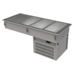 ASBER DRFB-411 HC Tina-Cuba Refrigerada - 4 Insertos GN ASBER