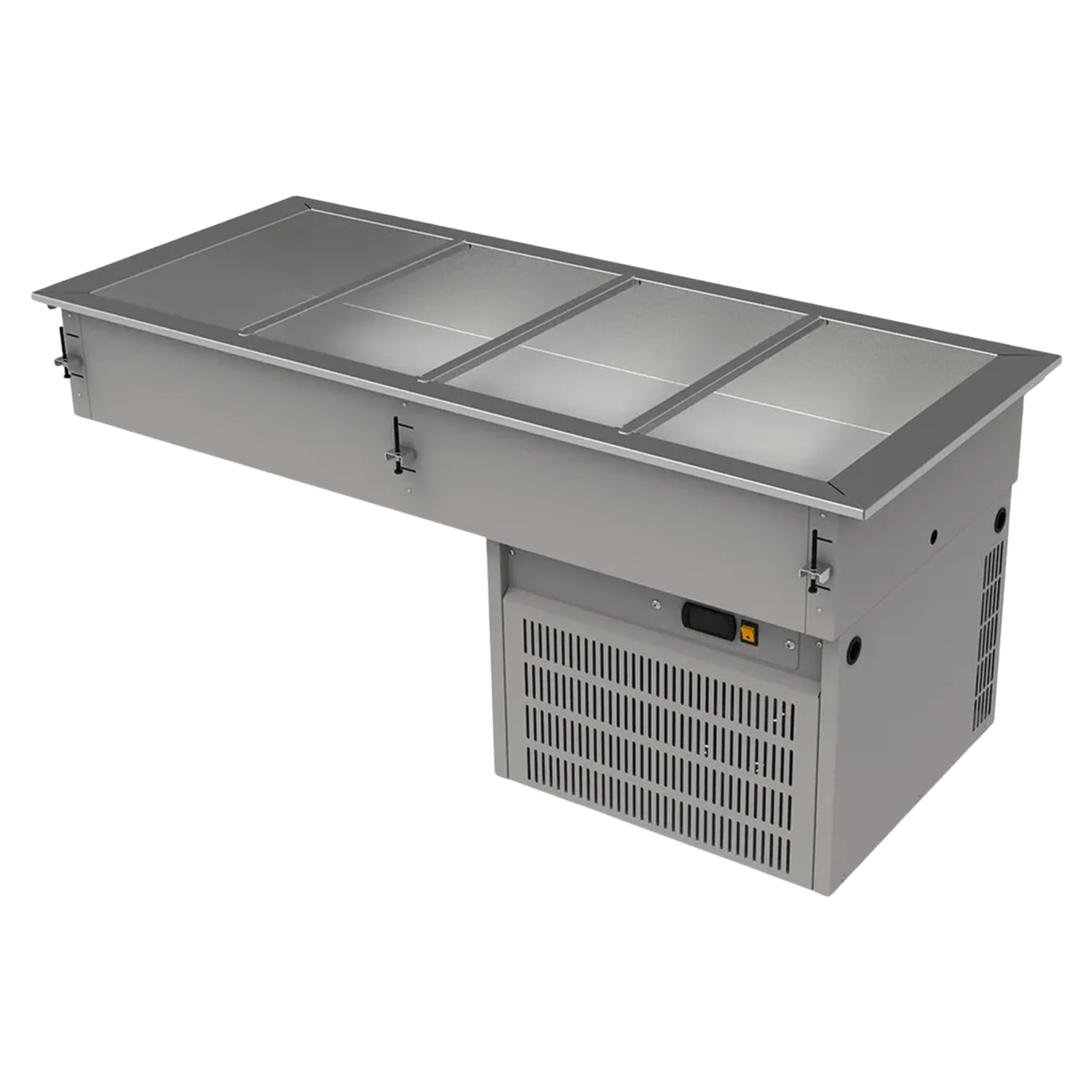 ASBER DRFB-411 HC Tina-Cuba Refrigerada - 4 Insertos GN ASBER