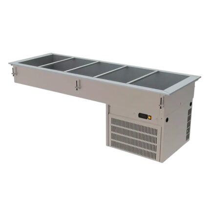 ASBER DRFB-511 HC Tina-Cuba Refrigerada - 5 Insertos GN ASBER