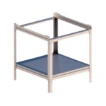 DELTA Base Angular para Equipo de 24” MIX DELTA BA-2