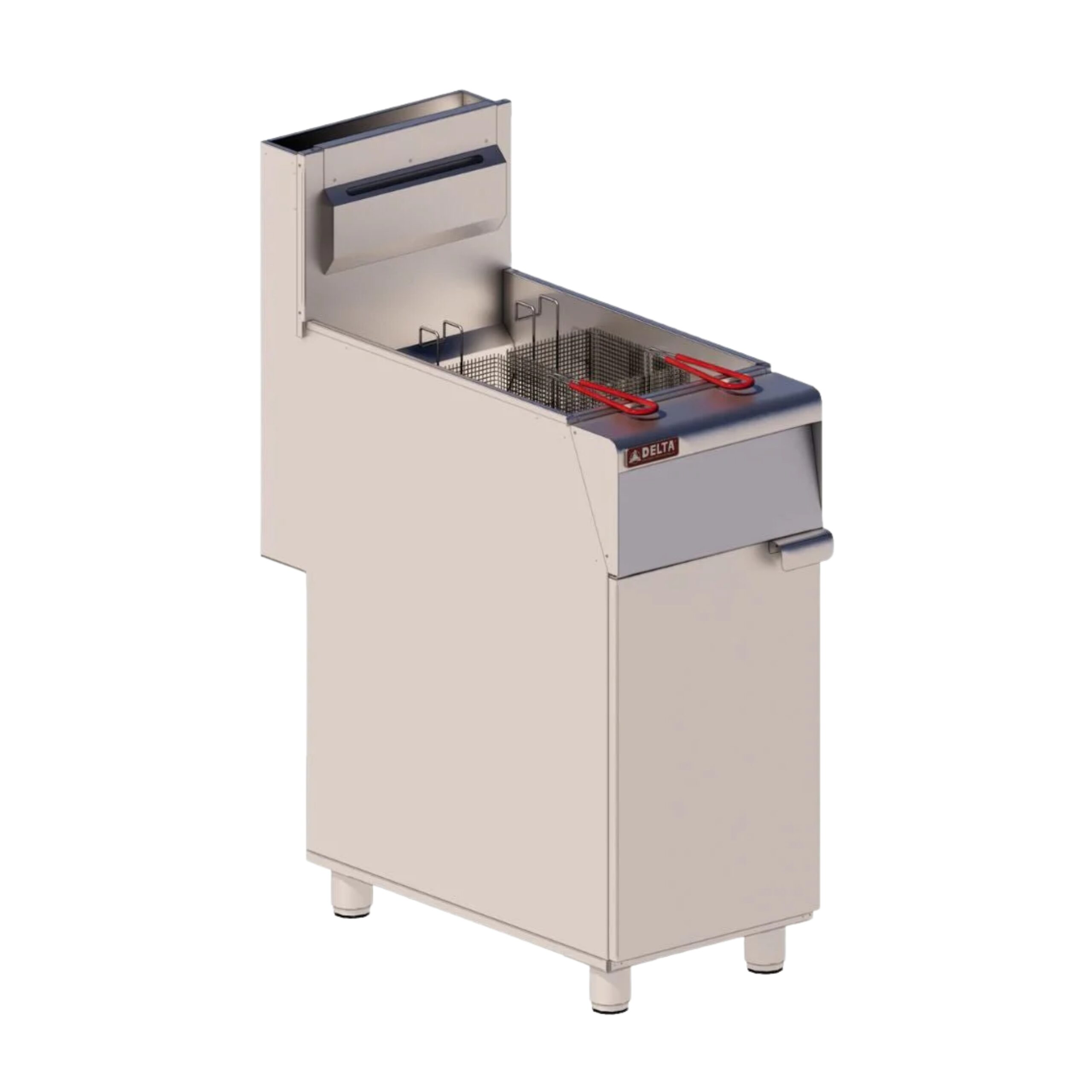 DELTA Freidora de 35 L con 3 Quemadores TOP DELTA F-R