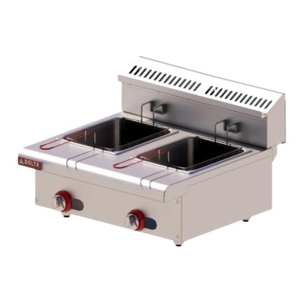 DELTA Freidora de 8 L con 2 Quemadores TOP DELTA FM-4-D