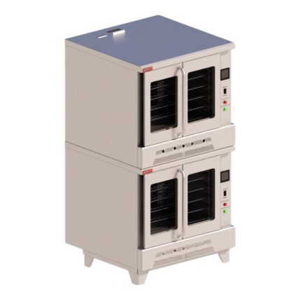 DELTA Horno Convección Doble con 4 Quemadores TOP DELTA HCA-D