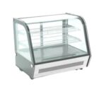 MIGSA VITRINA REFRIGERADA CRISTAL CURVO CON SISTEMA ANTIEMPAÑANTE FRONTAL RTW-120L4