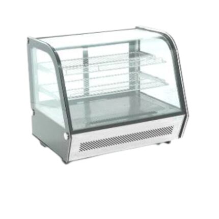 MIGSA VITRINA REFRIGERADA CRISTAL CURVO CON SISTEMA ANTIEMPAÑANTE FRONTAL RTW-120L4