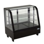 MIGSA VITRINA REFRIGERADA CRISTAL CURVO RTW-100L