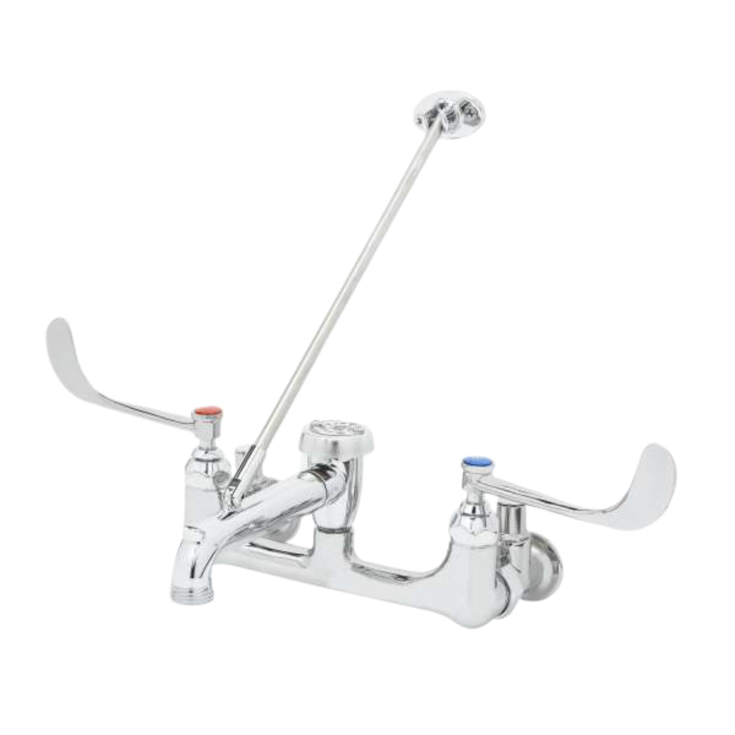 T&S Grifo para fregadero de servicio, montaje en pared 8 B-0658